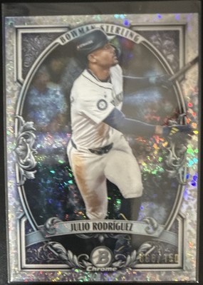 Topps 2026 Bowman Julio Rodriguez BST-3 Seattle Mariners #066/150 (Mini-Diamond)