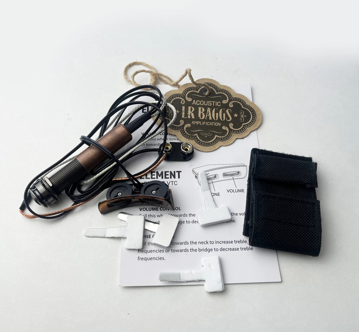 LR Baggs Element Active System EBS-VTC Undersaddle Pickup Volume