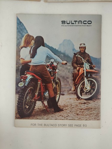 Vtg Modern Cycle Magazine Motorcycle Magazine Lot May 1968 May 1969 Sept 1969 - Picture 5 of 7