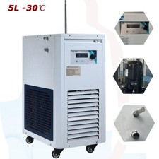5L Lab Circulator Chiller Recirculating Chiller Water Bath Circulation Pump-30℃