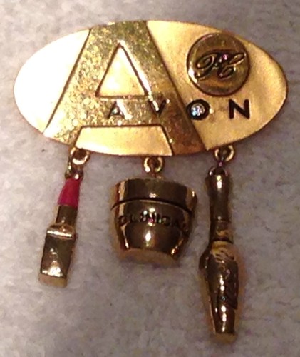 ❤Avon Verkäufer ~2003 PC PIN~ Schmuck Award Strass Brosche Preis❤ - Bild 1 von 2