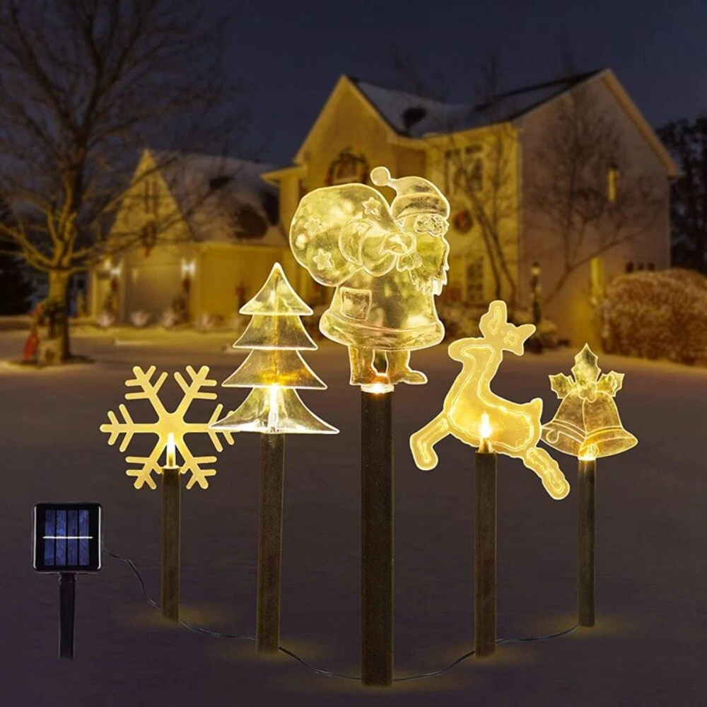 Solar power source for christmas lights deals