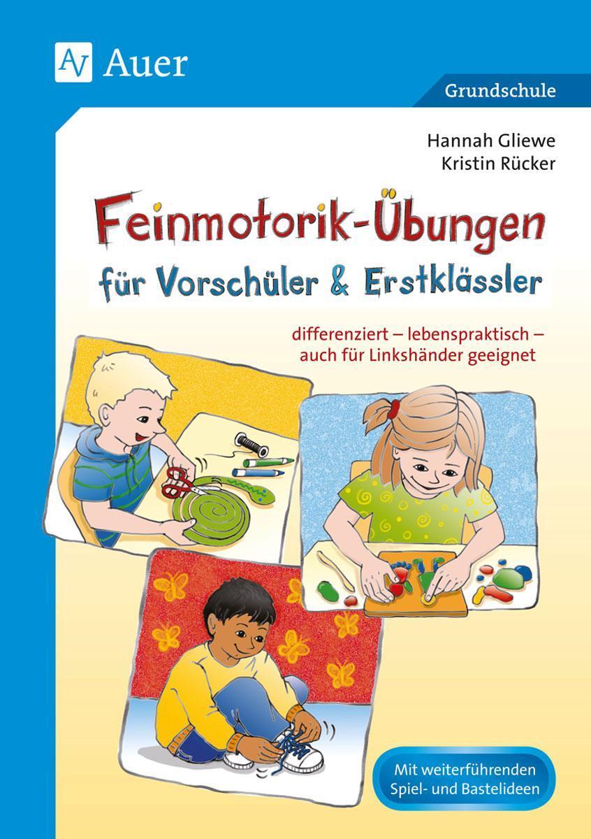 Feinmotorik-übungen Für Vorschüler & Erstklässler - Kristin ...