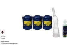 30L MANNOL Sprężarka oleju sprężarkowego ISO 100 z wężem wylotowym Środek do czyszczenia szyb