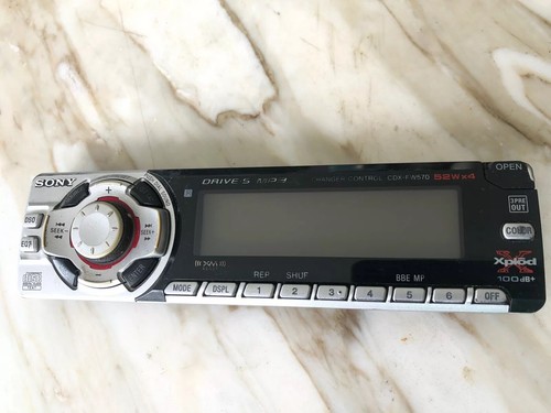 SONY CDX-FW570 XPLOD STEREO SONY CDX-FW570 XPLOD NUR ABDECKPLATTE OEM🟠 - Bild 9 von 12