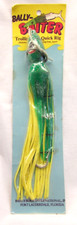Bally Baiter Quick Rig Squid Green Yellow 8" Trolling Lure Rigged Bait F52