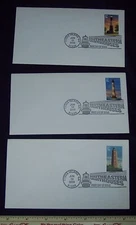 UNITED STATES FIRST DAY COVERS SOUTHEASTERN LIGHTHOUSES TYBEE ISLAND GEORGIA