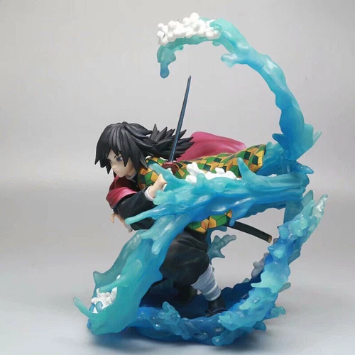 Anime Demon Slayer Figur Kimetsu no Yaiba Giyu Tomioka Statue Modell ohne Box - Bild 2 von 6