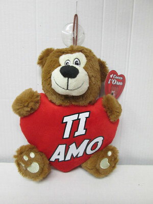 Cuore Orsetto Con Scritta Ti Amo Scatola Regalo Orsetto Di Peluche