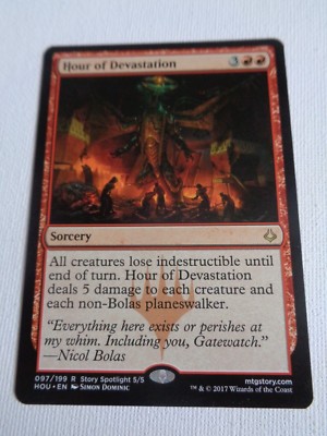 Magic The Gathering Stunde der Verwüstung einzelne Sammelkarten 