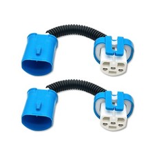 Dama 9004 9007 Male Female Ceramic Socket Extension Wire Harnesses Pack Of 2
