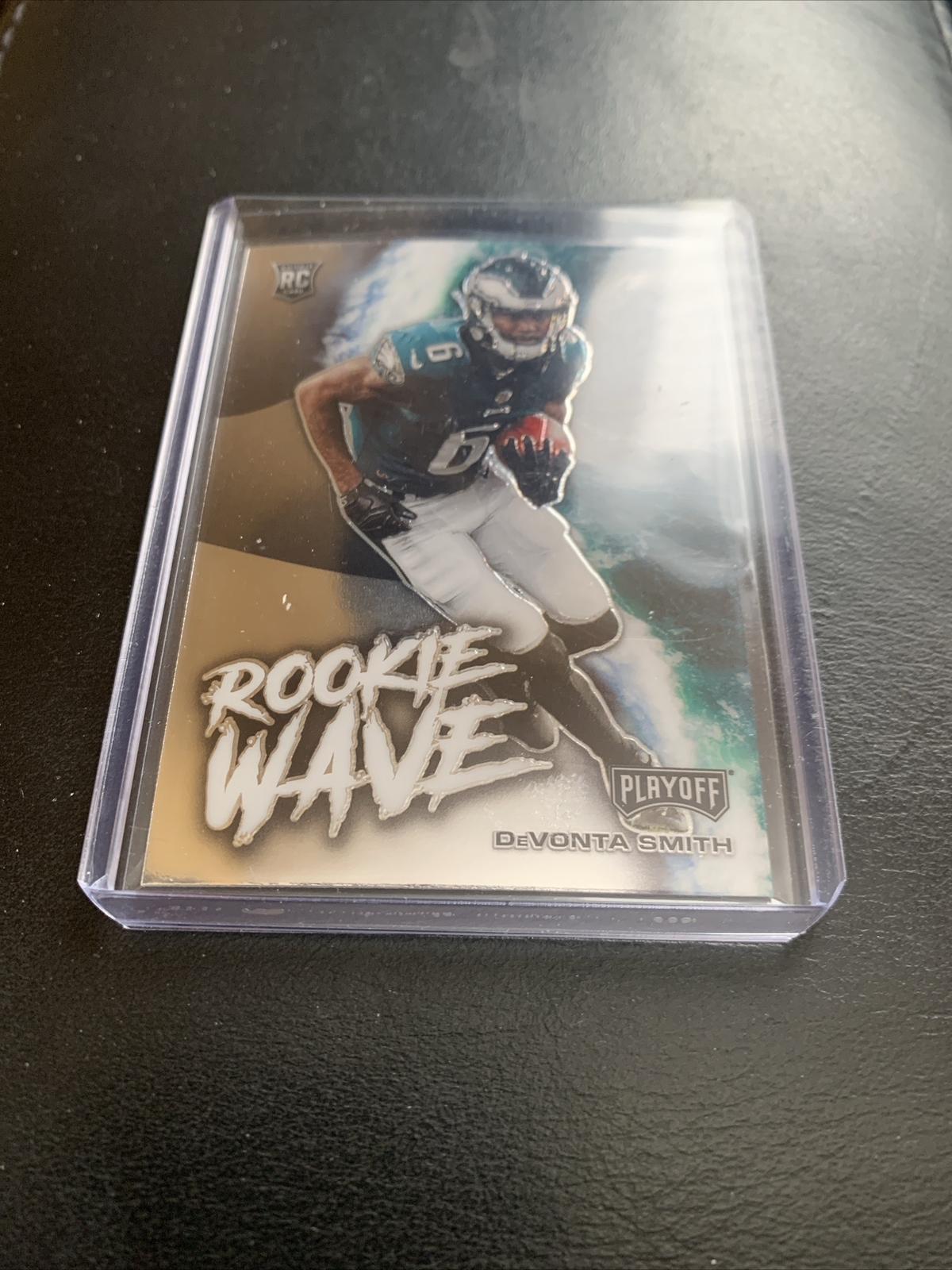 2021 Playoff Rookie Wave #RW-DSM DeVonta Smith - Philadelphia Eagles NFL RC Base