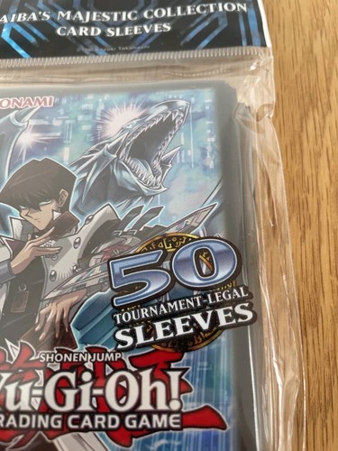 Yu-Gi-Oh! Kaiba's Majestic Collection Card Sleeves (Brand New) - Picture 3 of 5