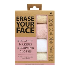 Eco-Friendly Makeup Remover Cloths - Reusable Microfiber Face Towels to Cleanse