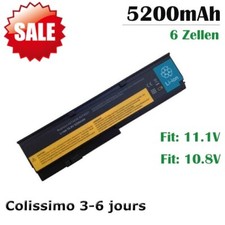 Batterie 10.8V 5200mAh compatible pour LENOVO THINKPAD X201S X201 X200S X200