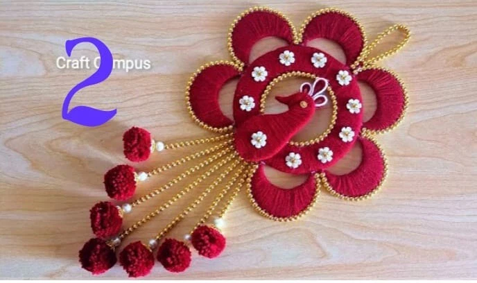 Wool craft online wall hanging