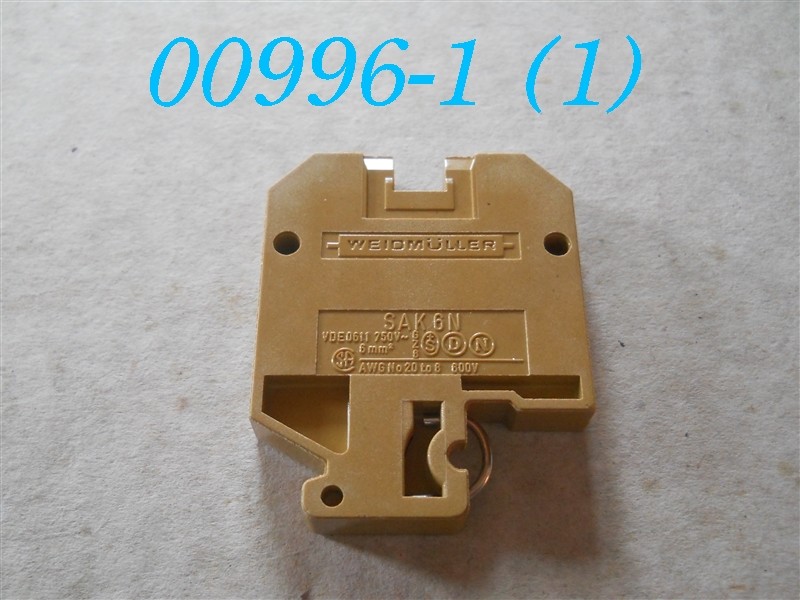 Connecteur De Rail DIN Weidmüller SAKG 46/32 II - 600V 365A, Pour Câbles AWG 300 MCM