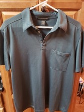 Men's Banana Republic size Large blue short sleeve golf shirt