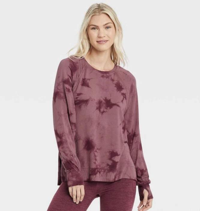 Joylab tie dye sweatshirt hot sale