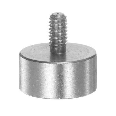 Flat Contact Points 10mm Dia 5mm Length M2.5 Thread 303 Stainless Steel