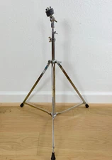 PEARL Star CYMBAL STAND Tripod Floor Holder 60s 70s Vintage Lightweight Japan