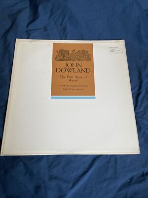John Dowland    The First Book of Ayres    Dover Publications  HCR-5220    LP