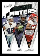 2023 Panini Prestige #AM-13 Deuce Vaughn / Felix Anudike-Uzomah / Tyler Lockett