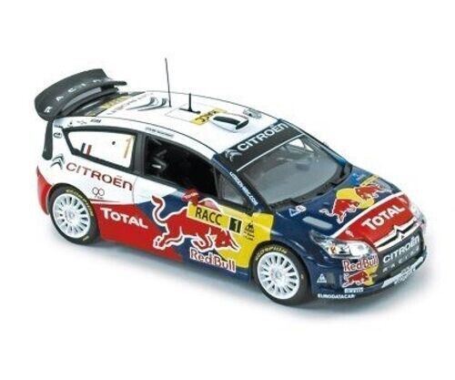 1/43 NOREV 155426 Citroen C4 WRC Winners 2009 Catalunya Rally #1 Loeb & Elena