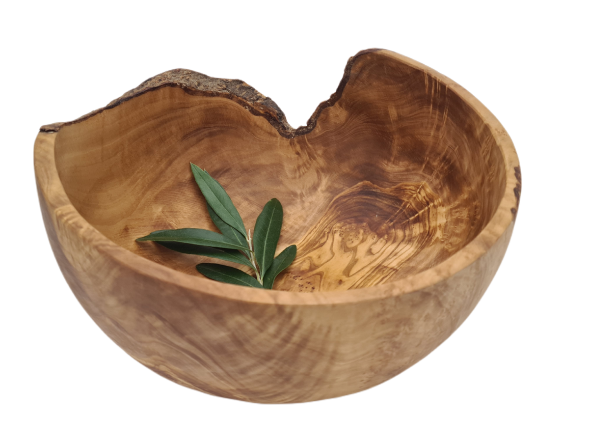 Saladier en bois d'olivier - Saladier - Saladier ovale – Olivewood