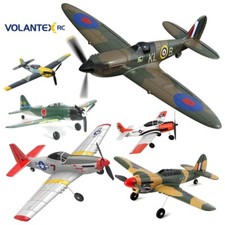 Radio Control RC Plane Aircraft Warbirds w/Gyro Spitfire, Mustang, P40