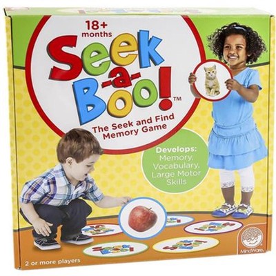 Seek-a-Boo! Seek-and-Find Memory Game - Mindware