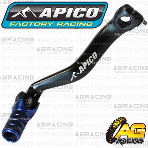 Apico schwarz blau Elite Schaltpedal Hebel Shifter für Yamaha YZ 85 2018 Motocross - Bild 1 von 1