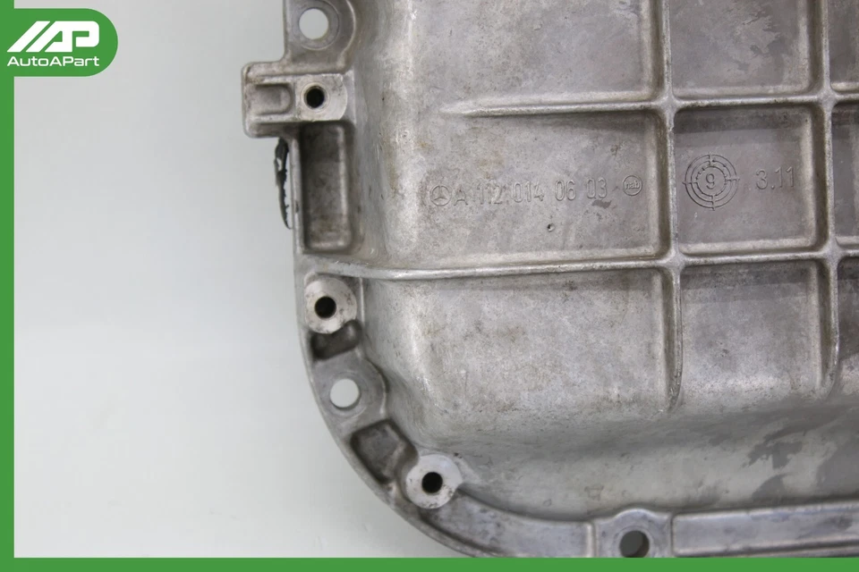 ✅ 98-06 Unidad de cárter de aceite inferior Mercedes W163 ML430 E430 S430 CLK430 1120140603 OEM Foto 3 de 4