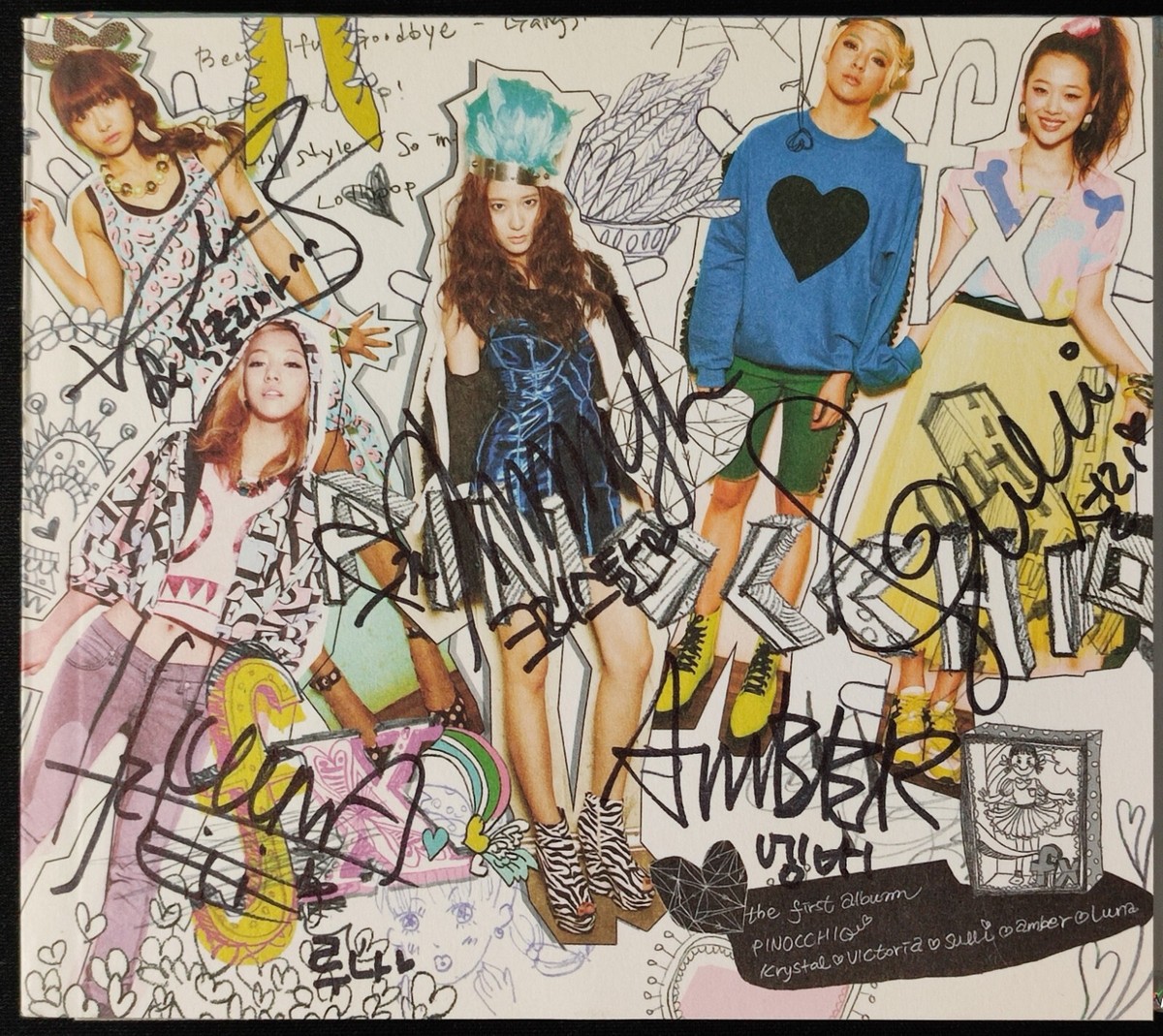 K-POP・アジア F(X) kpop cd super rare hand signed K-POP・アジア F(X) kpop cd super rare hand signed F(X) kpop