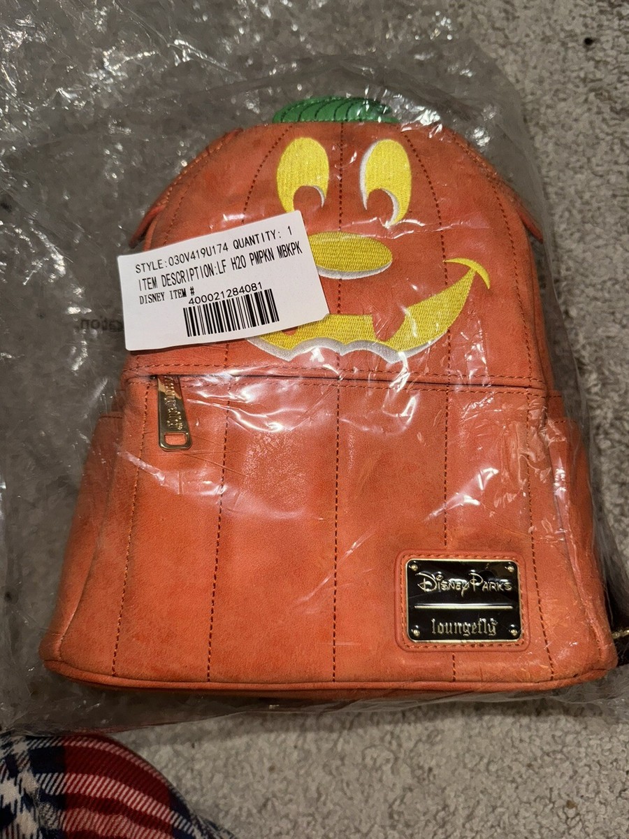 Disney Parks Retired Mickey Pumpkin Halloween Cosplay Loungefly