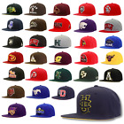 Officially Licensed Ncaa Acrylic College Flat Bill Embroidered Snapback Hat Cap