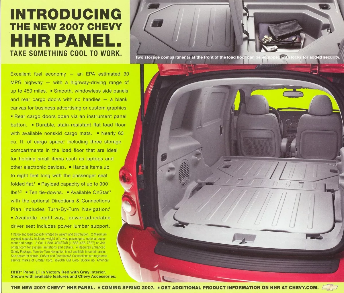 2007 chevy outlet hhr accessories
