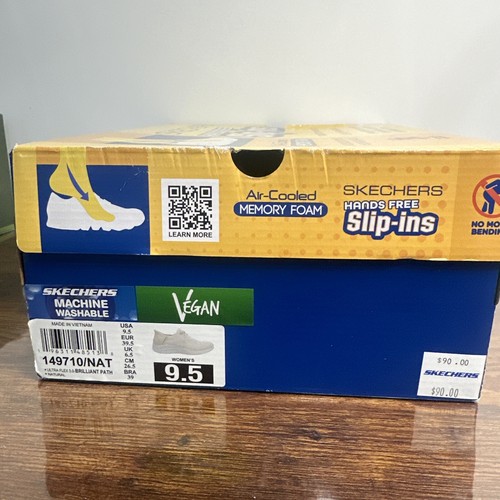 Skechers Damen Ultra Flex 3.0 Brilliant Path Sneaker Natural 9,5 - Bild 9 von 10