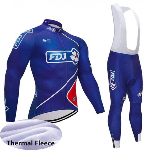 Winter Radfahren Thermo Fleece Trikot Set Herren Wärmer Fahrrad Kleidung Sport Outfits - Bild 35 von 37