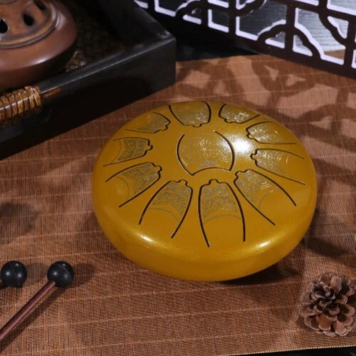 Tambor Etéreo 6 pulgadas Tambor Lengua Acero 11 Tonos + 2 Mazos + Juego de Bolsa de Almacenamiento Foto 4 de 4