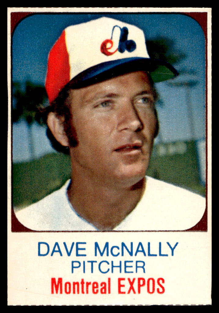 1975 Hostess Twinkies #150 Dave McNally Montreal Expos VG-VGEX