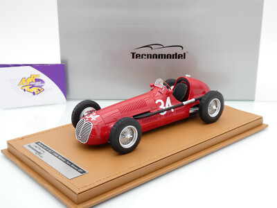 Tecnomodel TM18-181G # Maserati 4 CLT F1 Winner San Remo GP 1948 '' Ascari '' 1:18