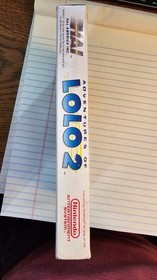 Adventures of Lolo 2 Nintendo Entertainment System Complete In Box 1990 NES CIB