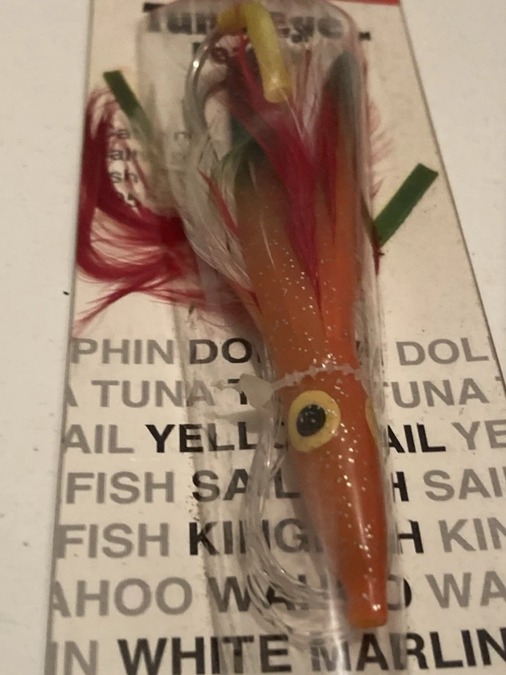 BOONE TUNE глаз перо рыболовные приманки в 3 цвета - 3 приманки лот ML4 - Изображение 3 из 4