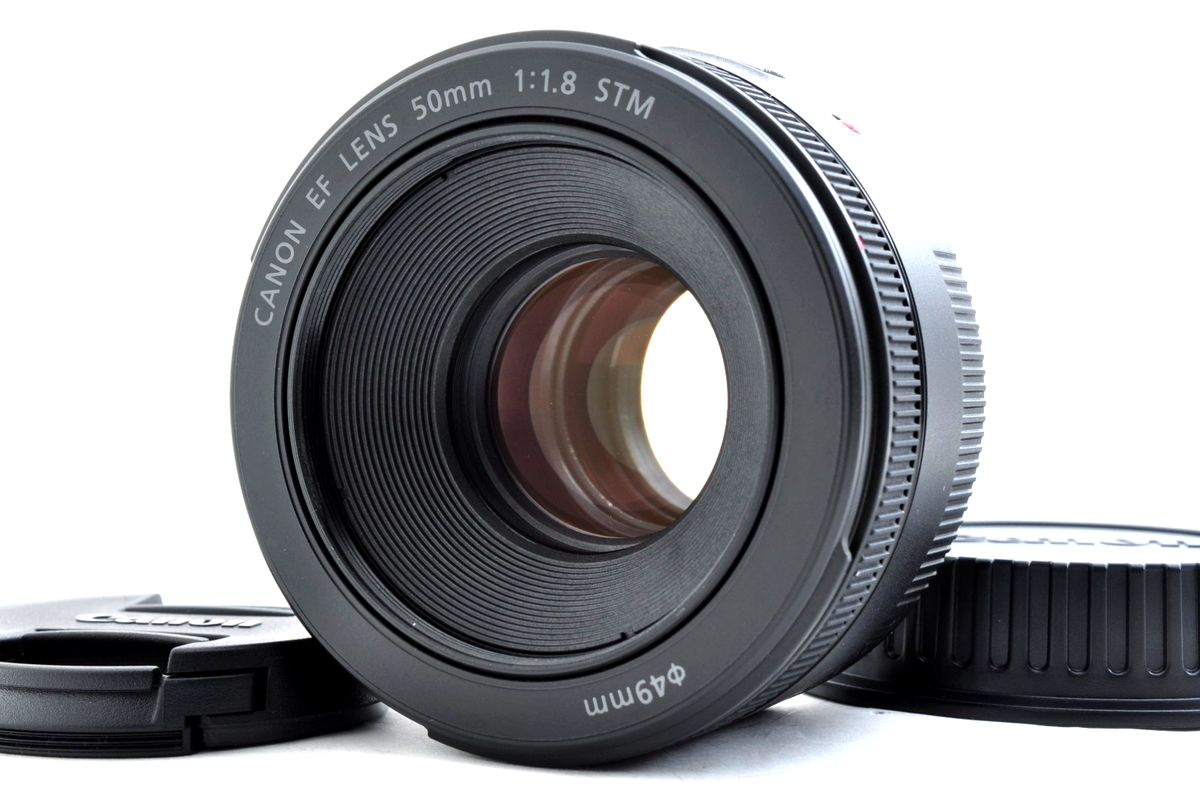 Canon EF 50mm f/1.8 STM Prime Lens AF Near Mint From Japan #5615