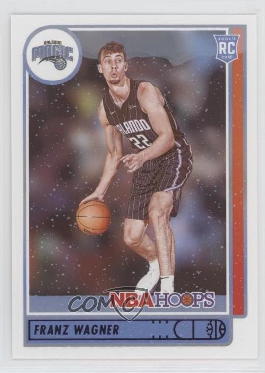 2021-22 Panini NBA Hoops Rookies Purple Winter Franz Wagner #235 Rookie RC 02v3