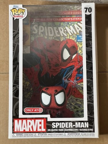 Funko Pop Comic Covers, Marvel Spider-Man #70