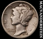 1935-S Silver Mercury Dime-Semi Key Better Date No Reserve #i2812
