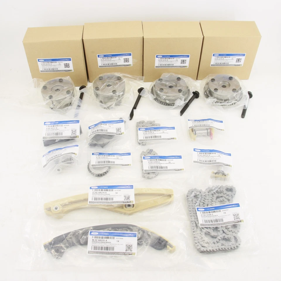 New AT4Z6L266B Timing Chain Kit Fit Ford Lincoln Taurus Transit F-150 3.3L 3.5L  Foto 3 de 4