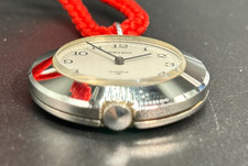 Montre De Poche Seiko Vintage 1983 - Modèle Trenew 1400-1130 - Boîtier Carré Noir Et Or - Quartz - Japon